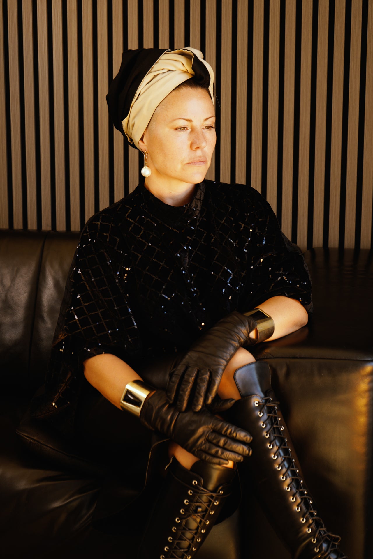 AZURE - medium size scarf