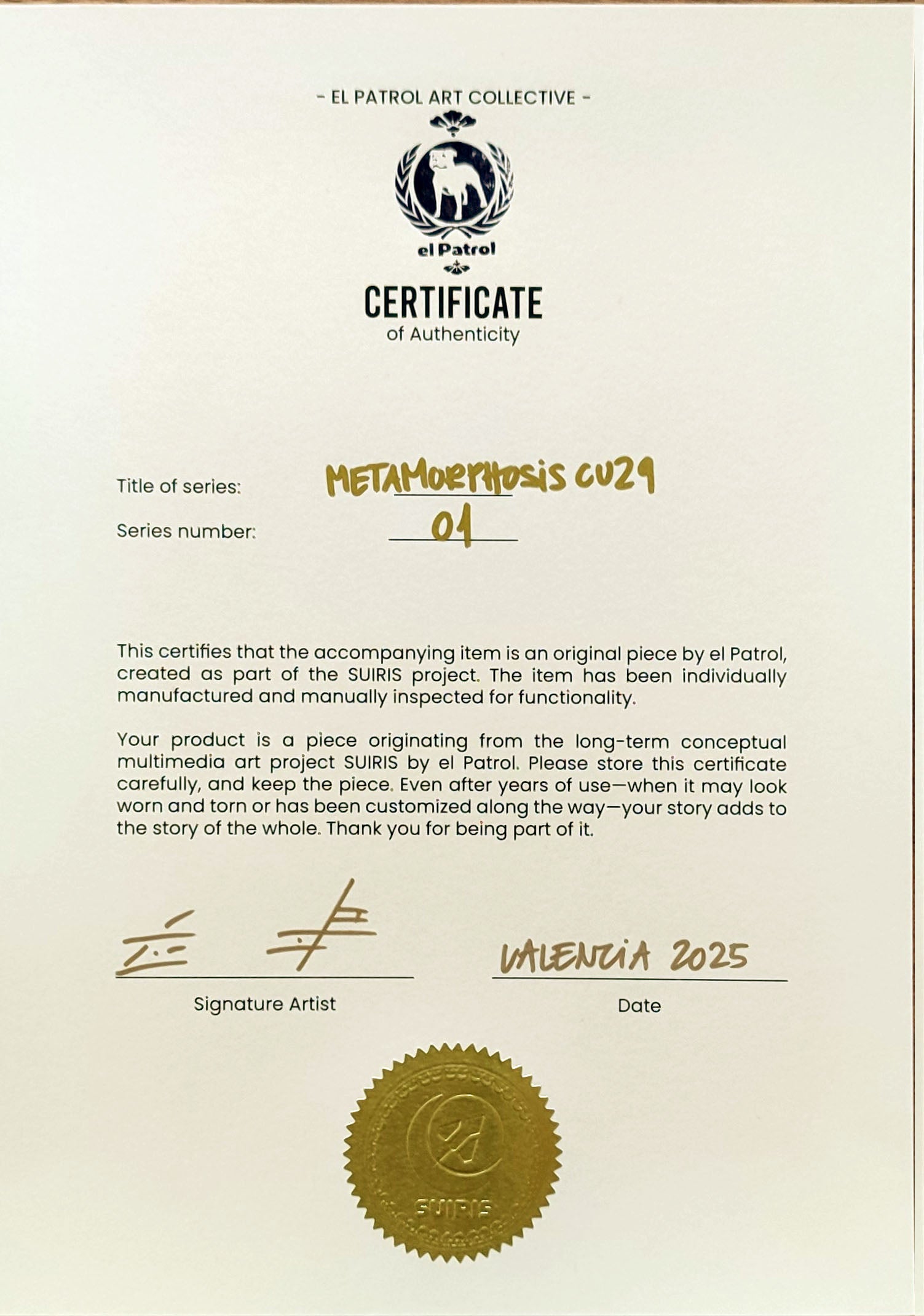 METAMORPHOSIS CU29 - triangle scarf