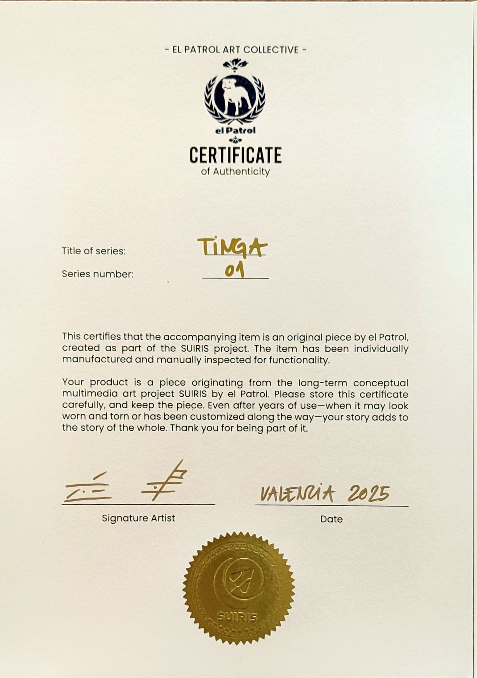 TINGA - triangle scarf